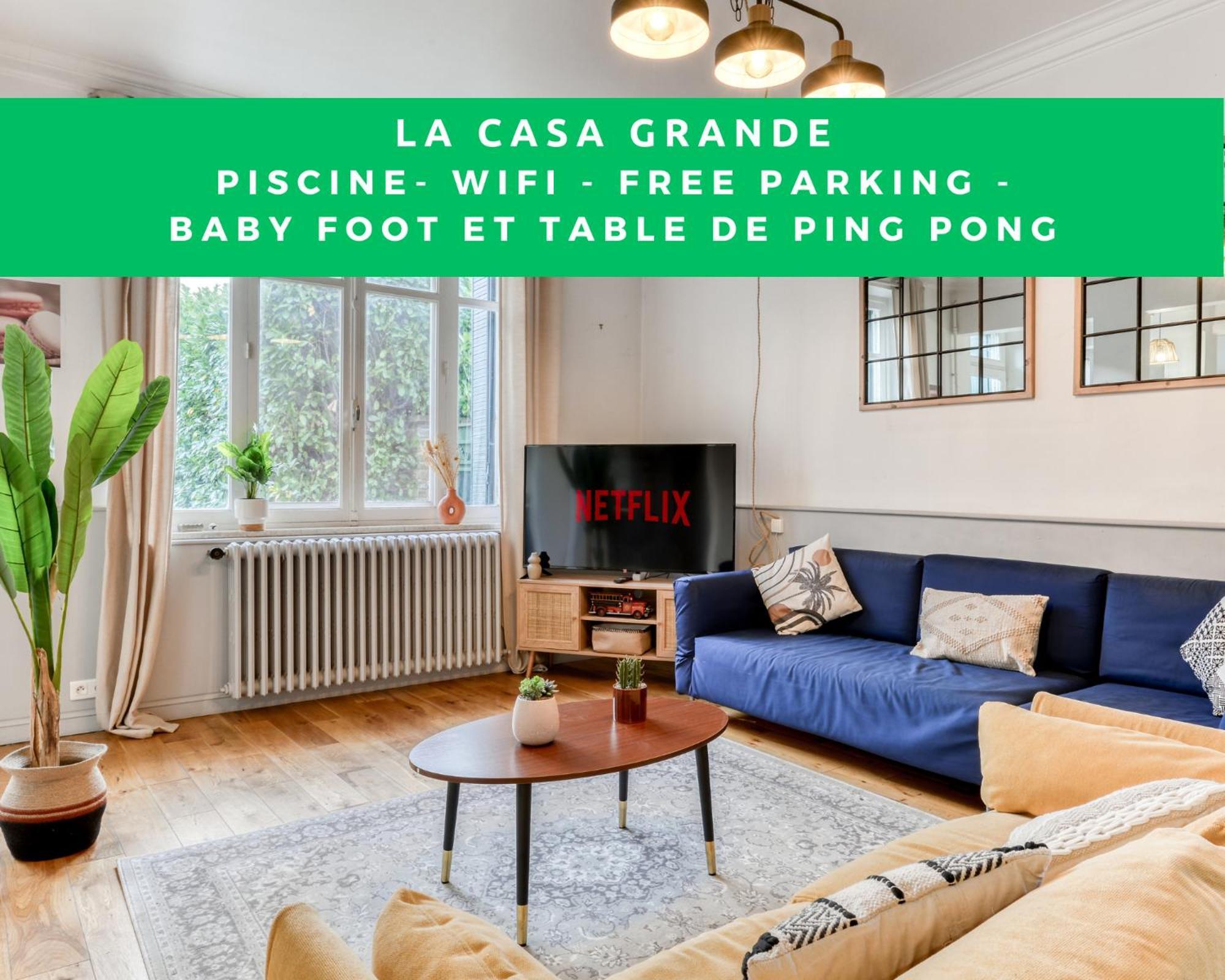 La Casa Grande - Piscine - Wifi - Parking Villa การ์กาซอน ภายนอก รูปภาพ